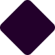 Solid dark purple diamond shape on white background.
